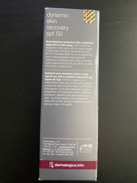 Dermalogica Dynamic Skin Recovery SPF 50, 1.7oz 50 ml EXP 04/2026!2