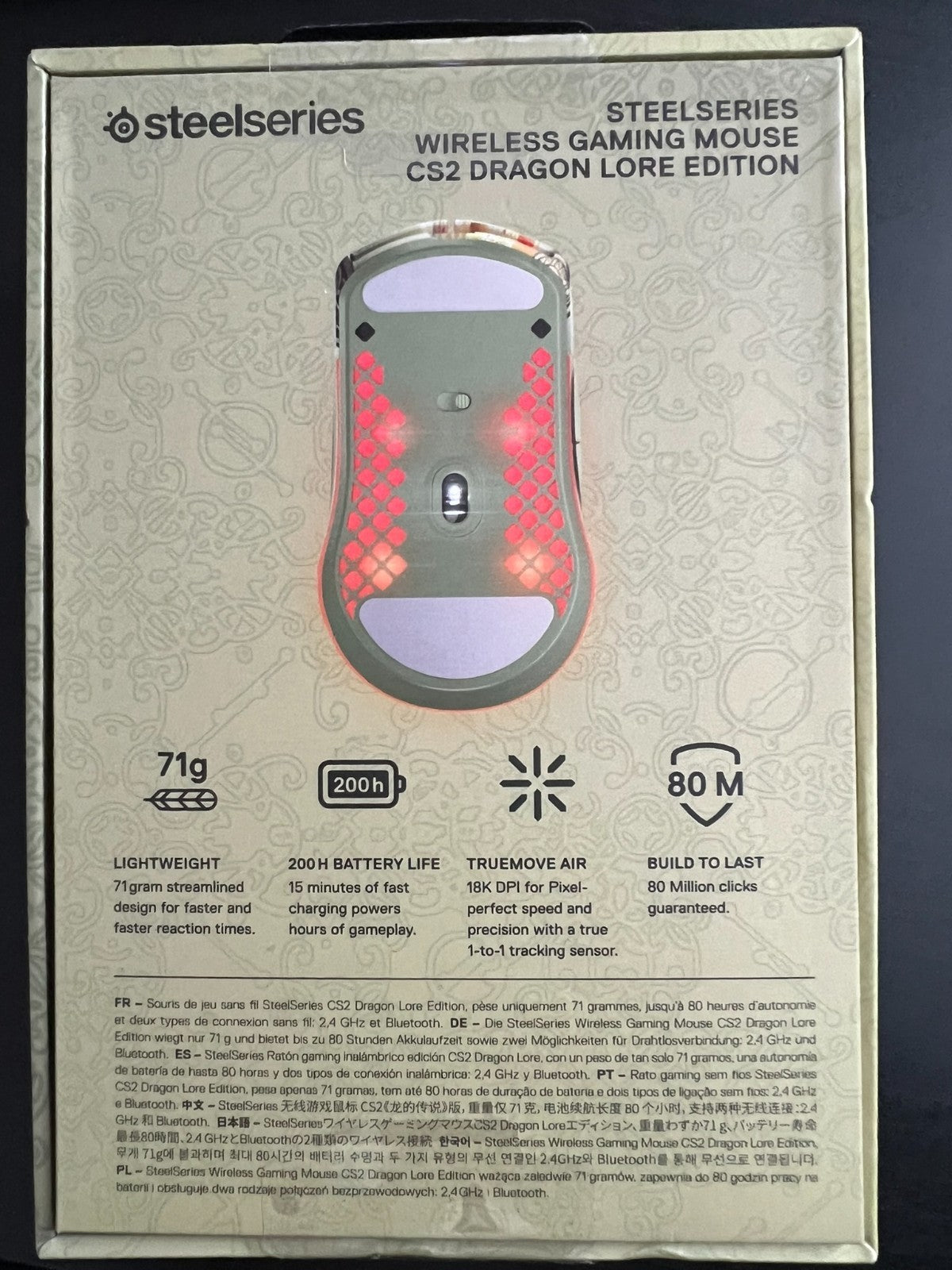 Steelseries CS2 Dragon Lore Edition - Limited Edition- Brand New Sealed2
