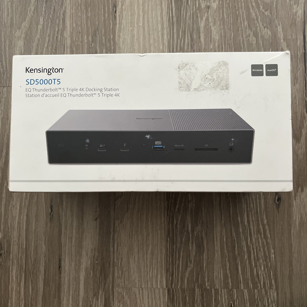 Kensington K35201NA Thunderbolt 5 Triple 4K Docking Station SD5000T5 New, Sealed0