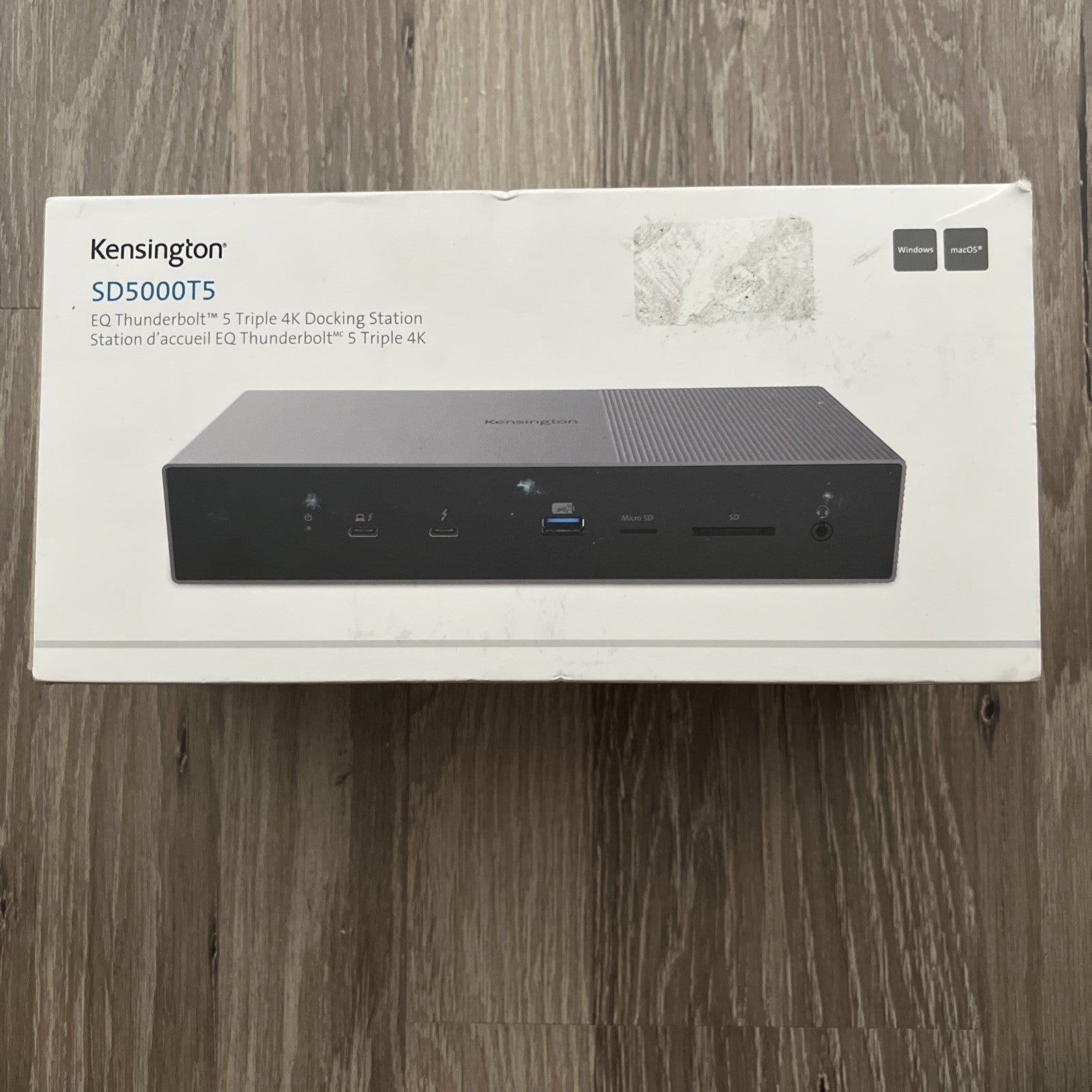 Kensington K35201NA Thunderbolt 5 Triple 4K Docking Station SD5000T5 New, Sealed0