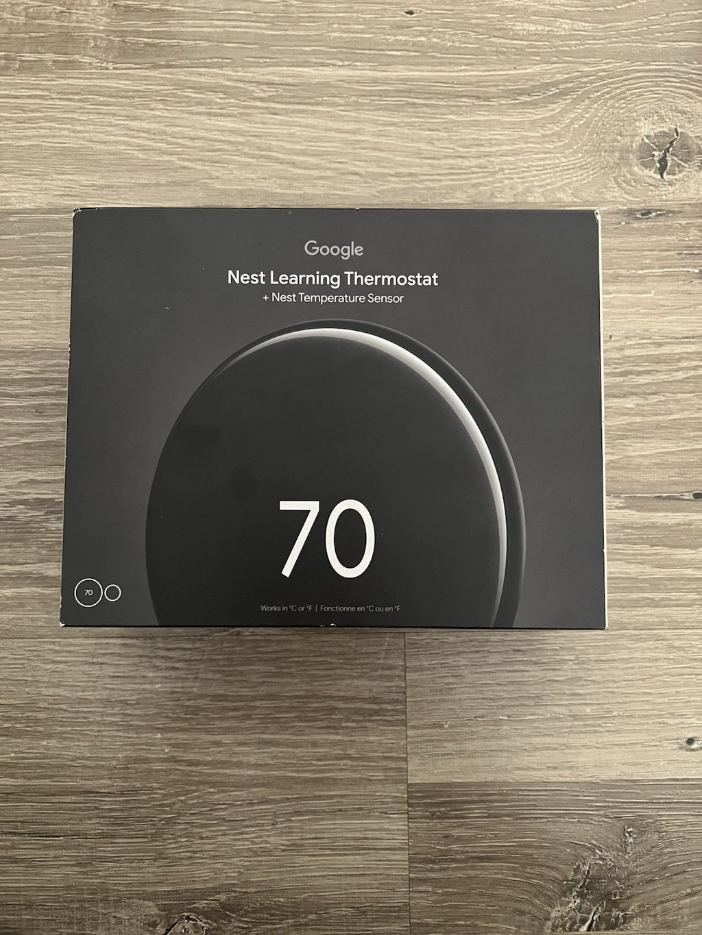 Google Nest Learning Thermostat (4th gen) + Nest Temperature Sensor (2nd gen)0