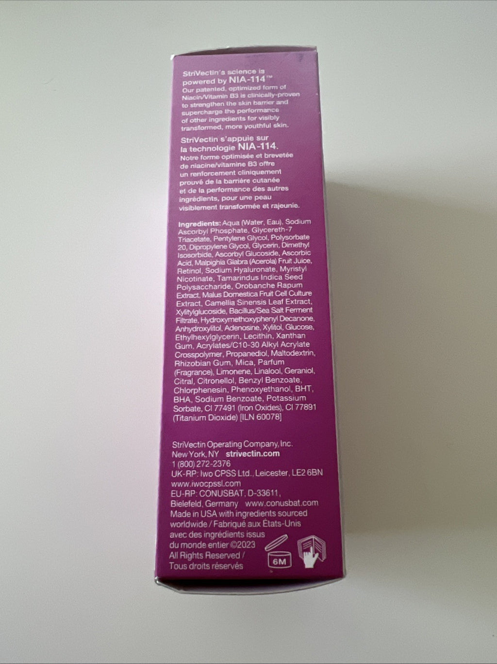 StriVectin Multi-Action Super C Retinol Brighten & Correct Serum Authentic 1 Fl1