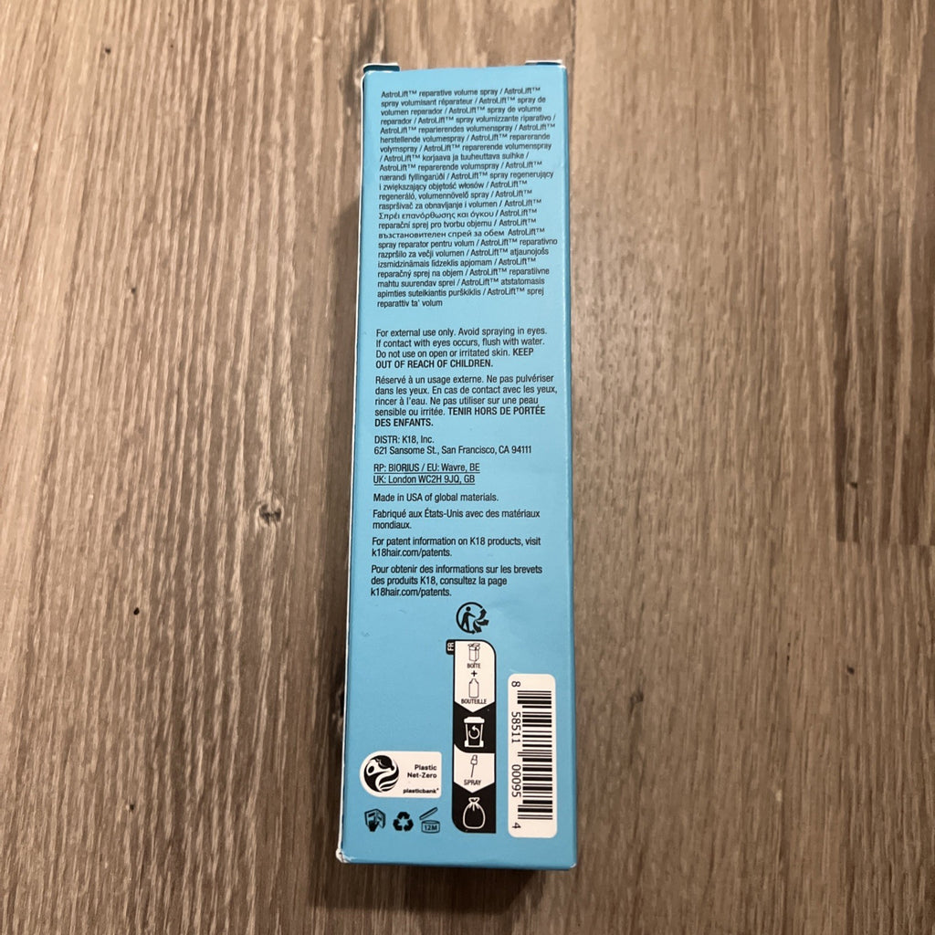 K18 AstroLift Reparative Volume Spray 4 oz New In Box1