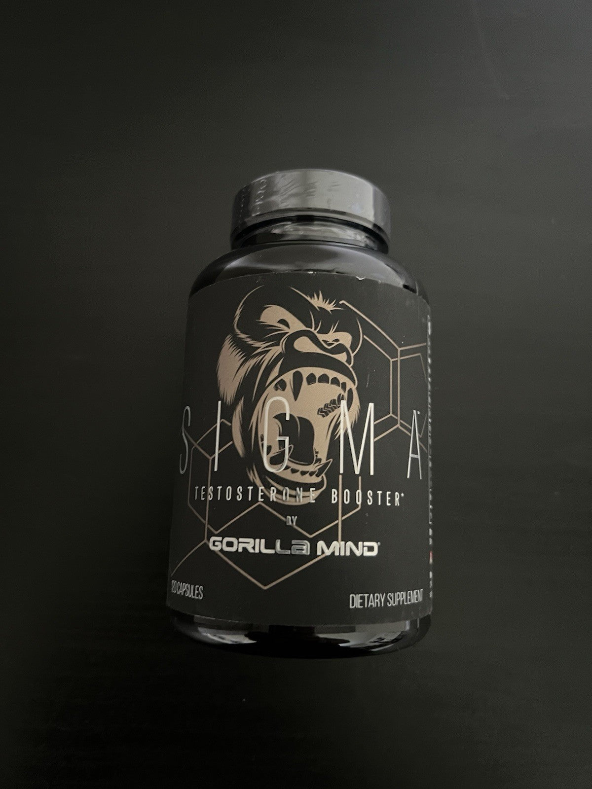 Gorilla Mind SIGMA Testosterone Booster 120 Caps Men's Supplement Ex 01/2027 NEW0
