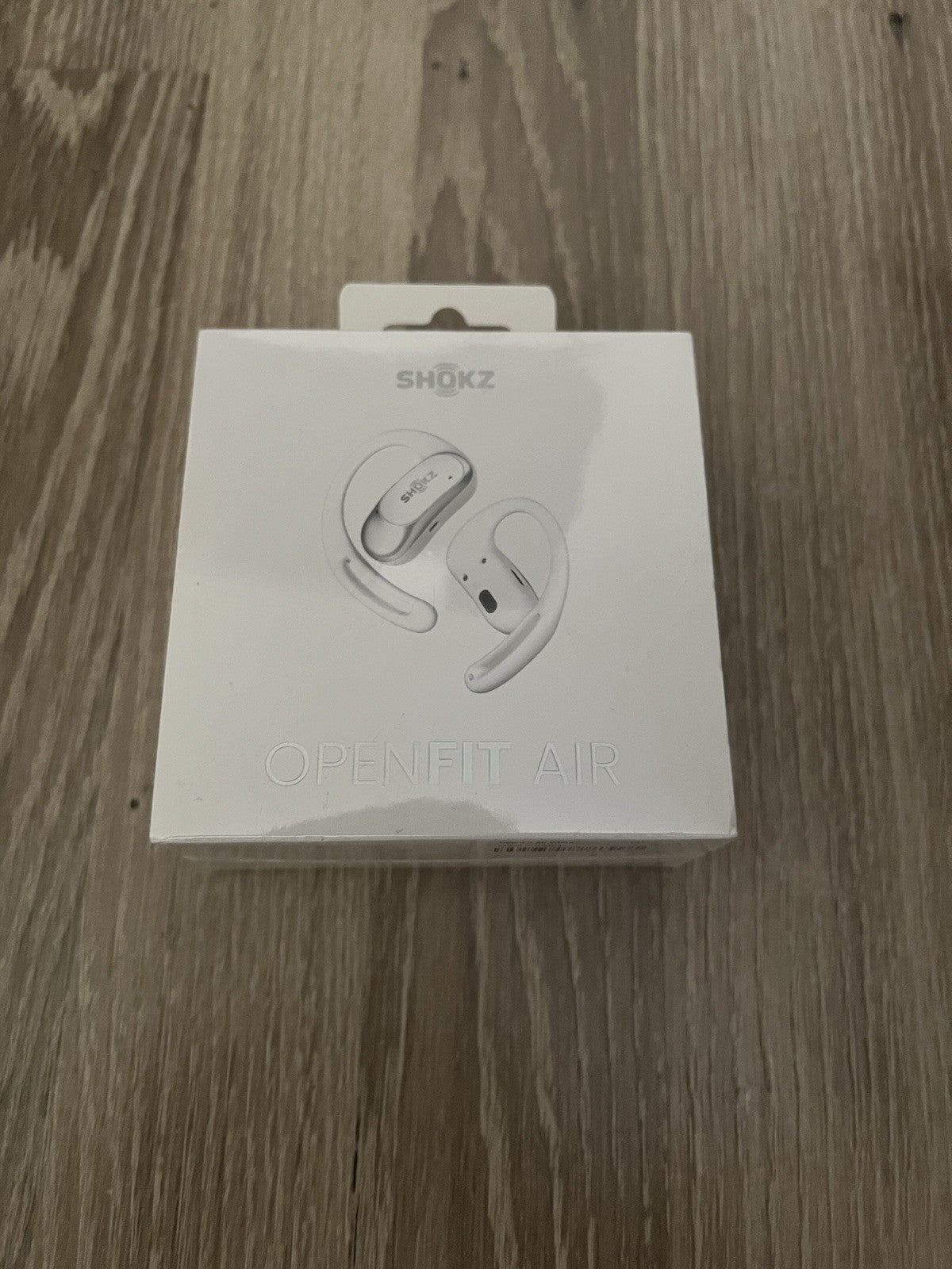 Shokz OpenFit Air True Wireless Bluetooth Earbuds -WHITE- (T511) SEALED NEW0