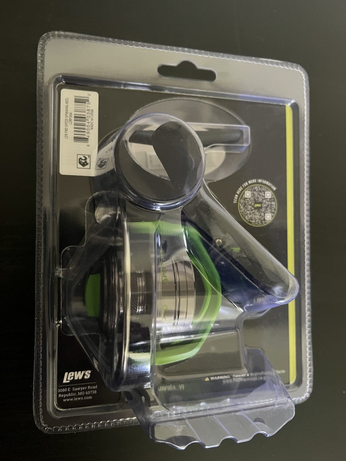 Lew's LZRP30A LZR Pro Speed Spin Fishing Reel, Smooth 10 Bearing, Zero Reverse1