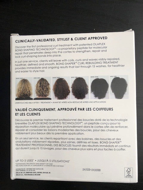 Olaplex Bond Shaper Curl Rebuilding Treatment Fresh New1