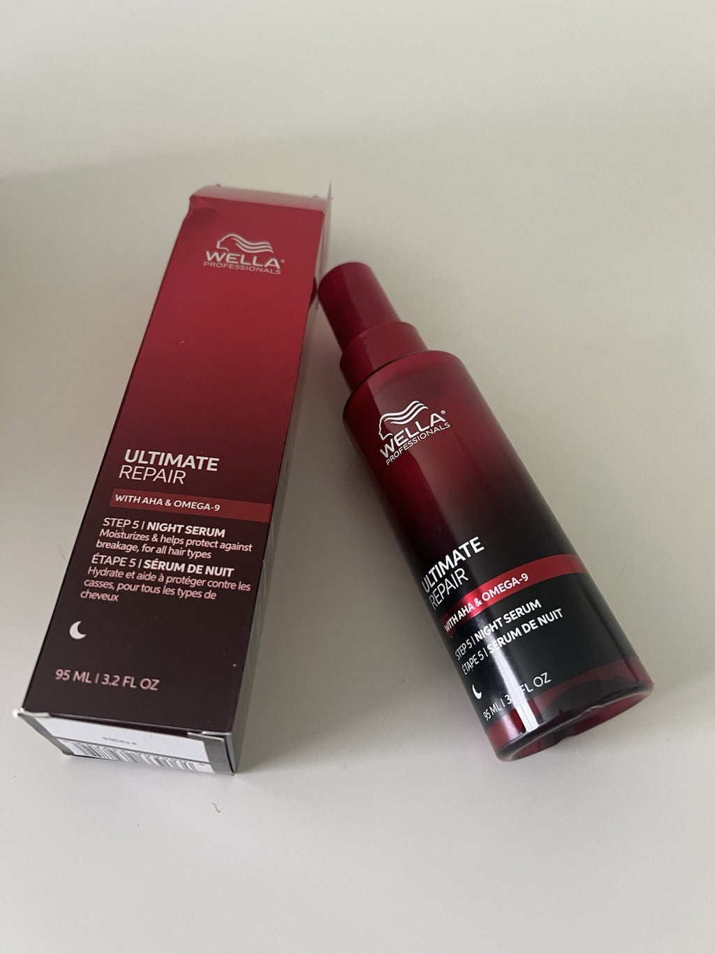 Wella Ultimate Repair Night Hair Serum With AHA & Omega-9 3.2 oz Made In Germany4