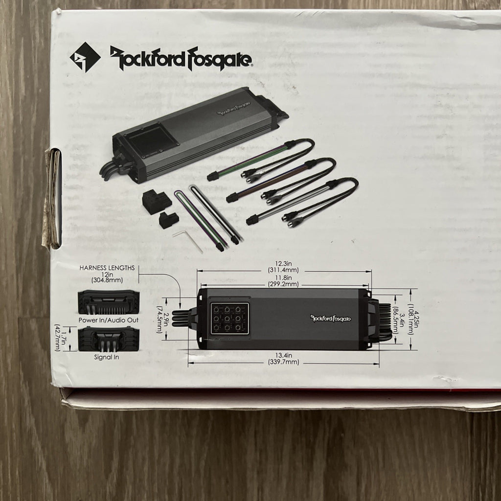 Rockford Fosgate M5-1500X5 M5 Element Ready 5 Channel Marine Amplifier Gray New2