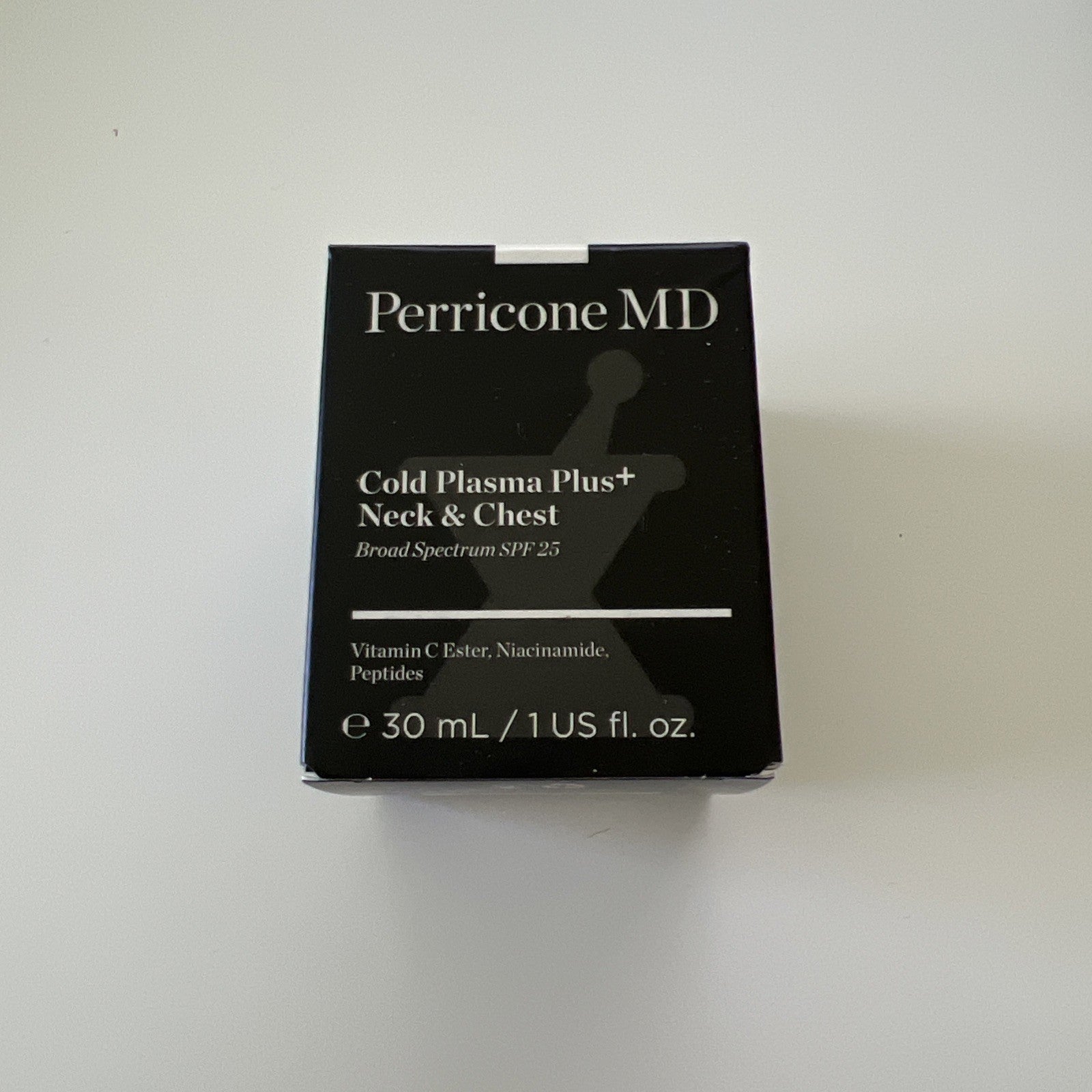 Perricone MD SPF 25 Cold Plasma Plus Neck & Chest Broad 30 ml/1 Fl Oz Exp 08/260