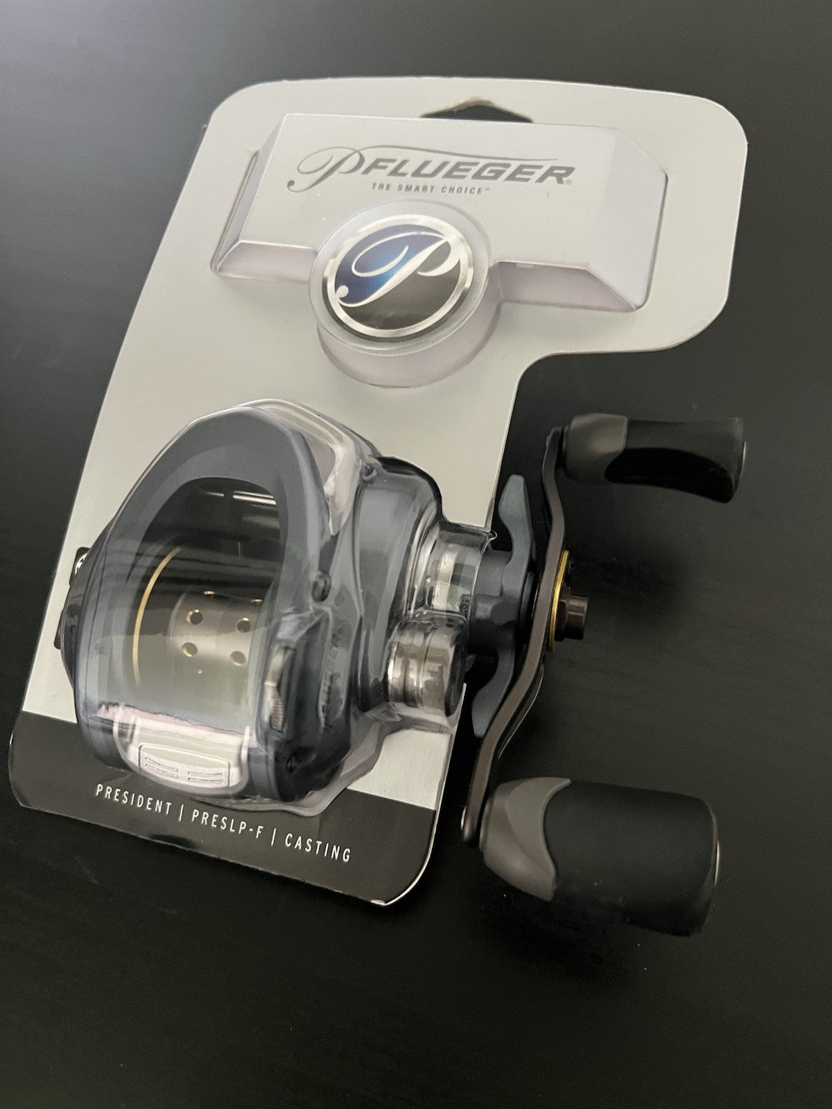 Pflueger President PRESLP-F-B 1630933 Baitcaster Reel 6.5:10