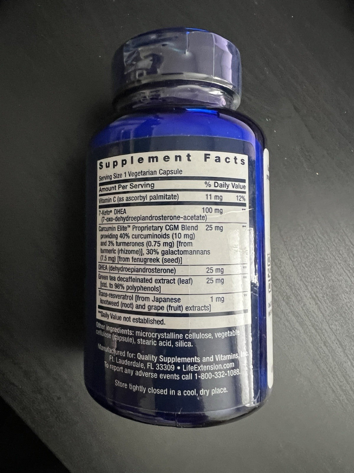 Life Extension DHEA Complete,  Vegetarian Capsules - 60 Caps Exp 06/20261