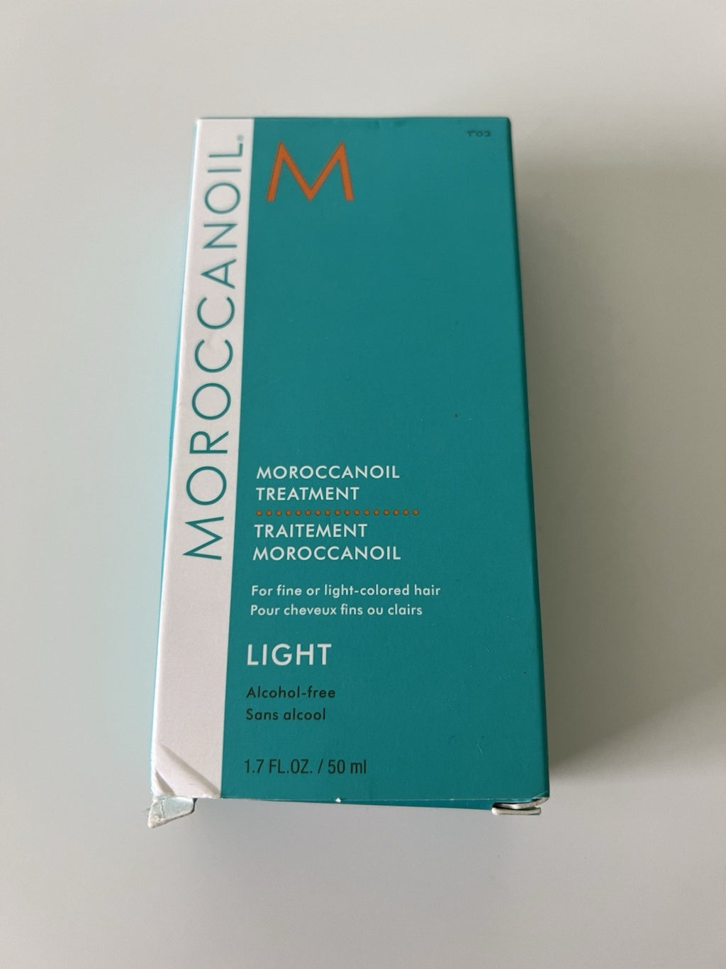 MoroccanOil-Treatment For Fine/Light Color Hair Light 1.7 Oz With Pump New0