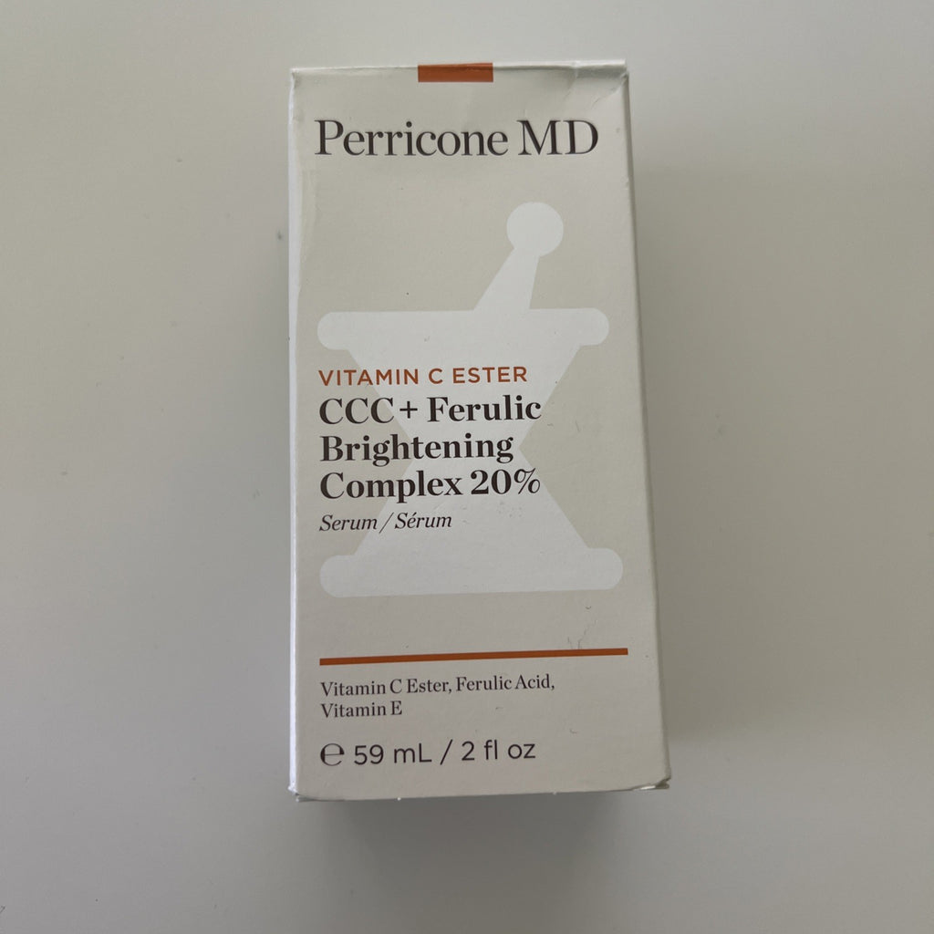 Perricone MD Vitamin C Ester CCC Ferulic Brightener Serum Complex 20% - 2oz New0