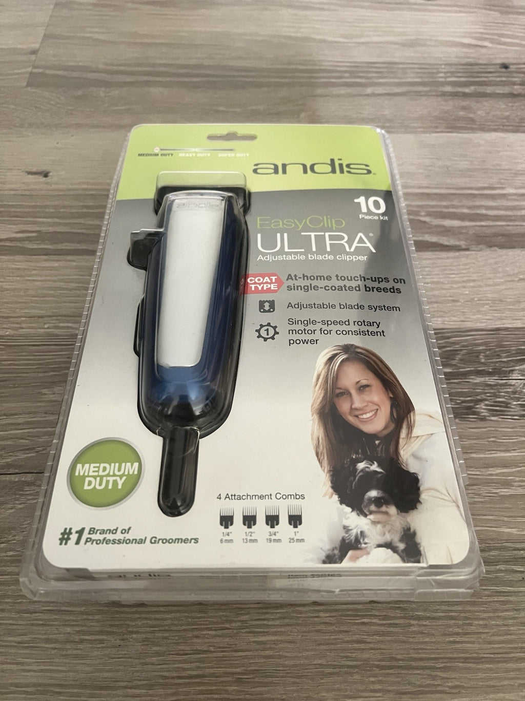 Andis Easy Clip Ultra Medium Duty Dog Groomer RACA 60165 New0