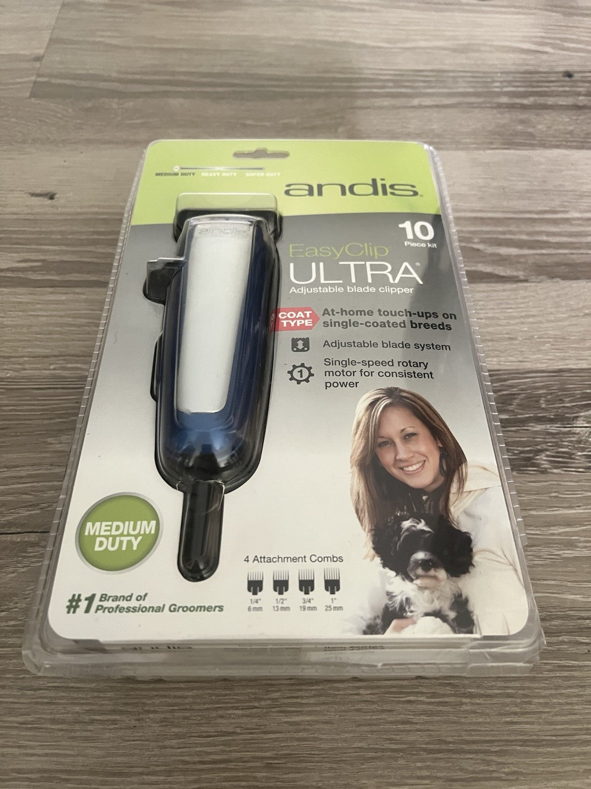 Andis Easy Clip Ultra Medium Duty Dog Groomer RACA 60165 New0