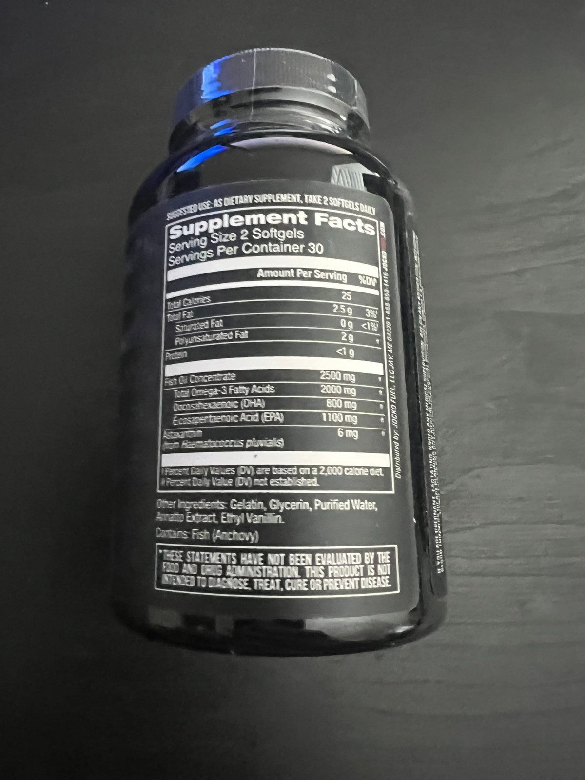 Fish Oil Advanced Omega-3 Blend 60 softgels exp 04/20261