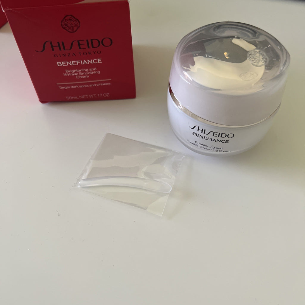 Shiseido BENEFIANCE Brightening and Wrinkle Smoothing Cream - 1.7oz/50 mL New4
