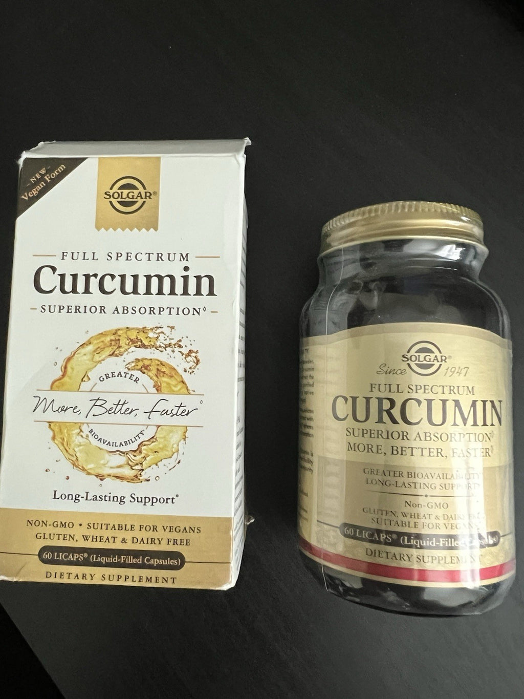 Solgar Full Spectrum Curcumin Softgel Capsule - 60 Servings Exp 06/2026!2