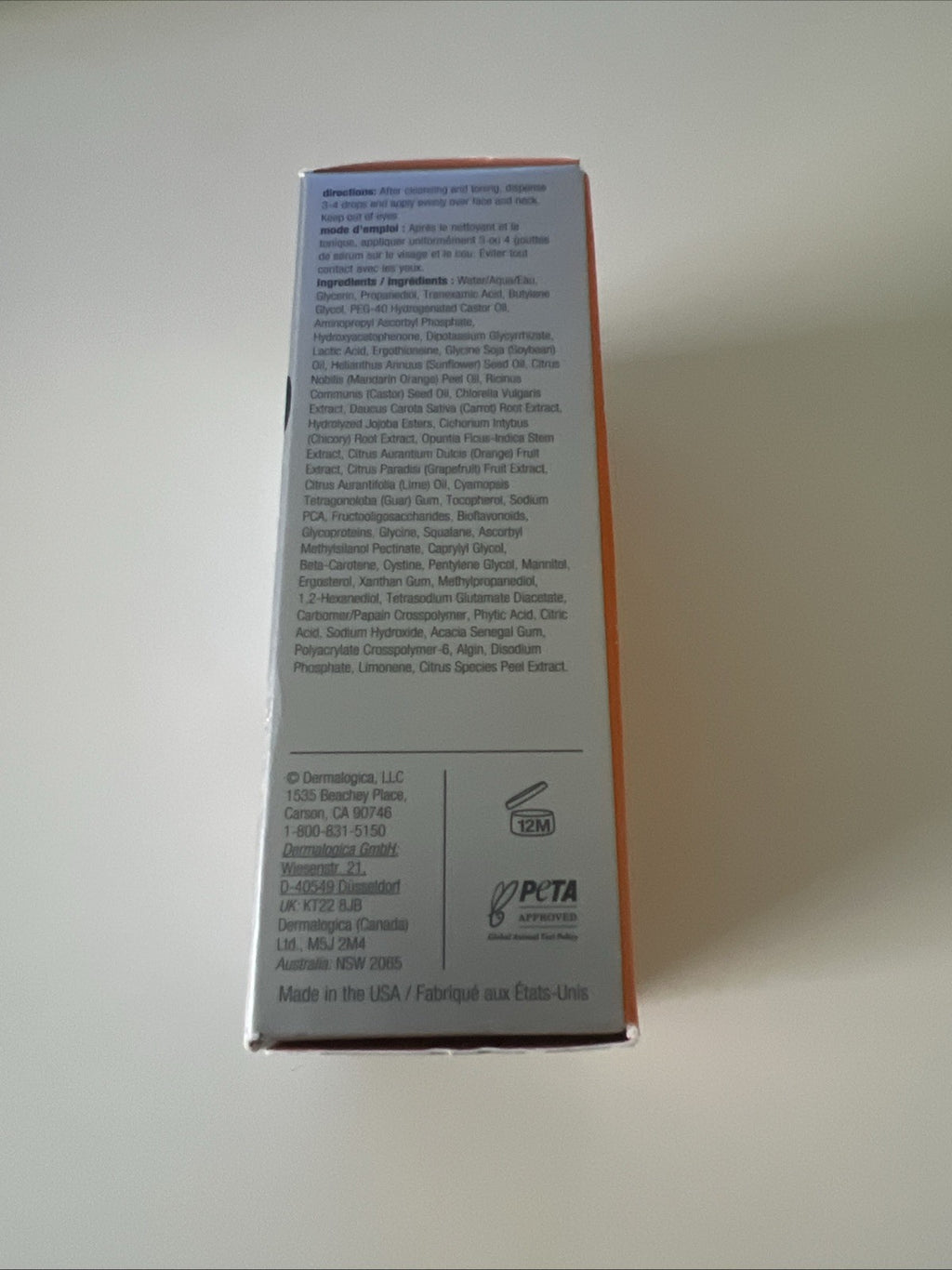 Dermalogica Biolumin-C Night Restore Vitamin C + Pro-vitamin D Serum New1