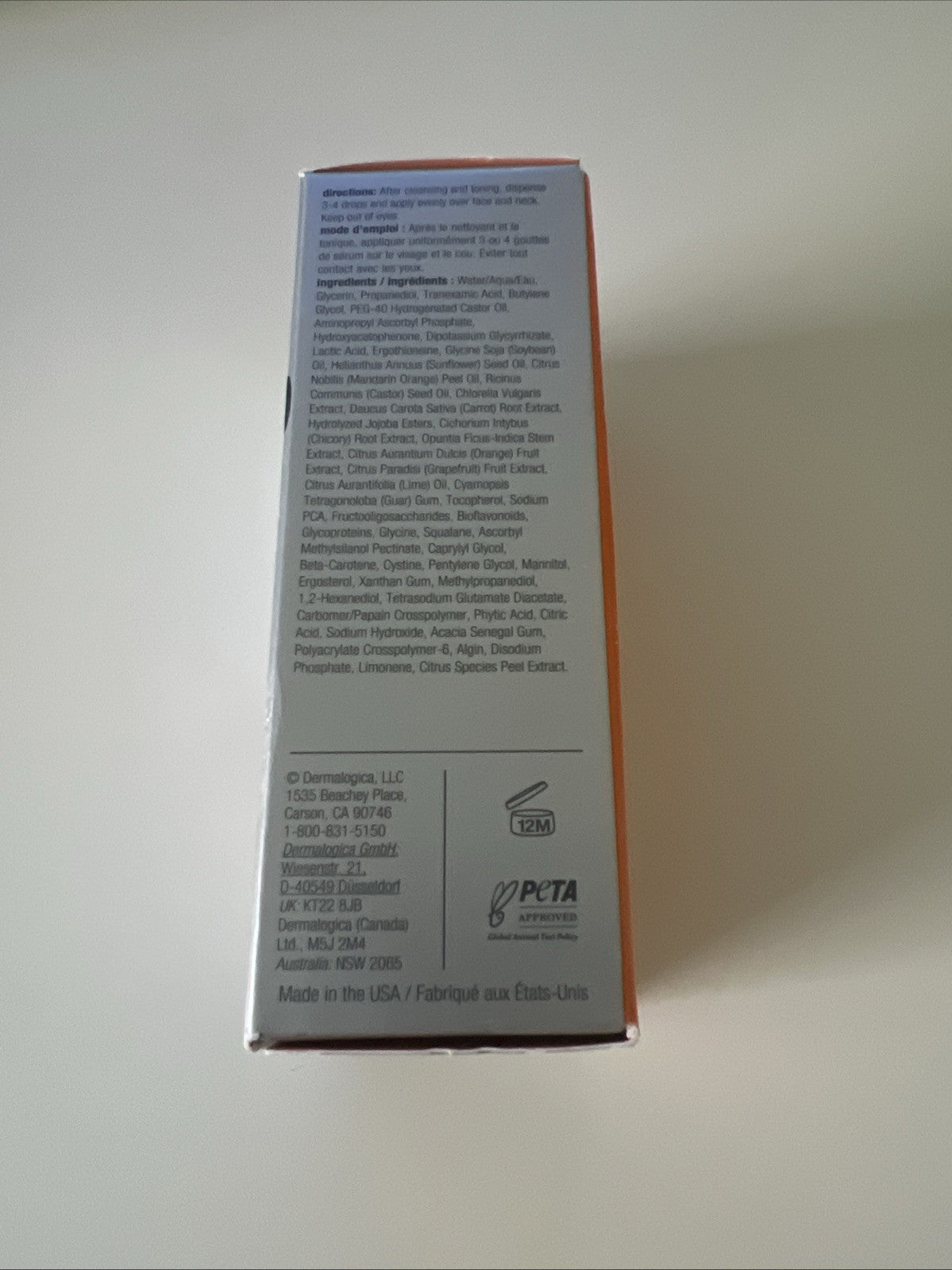 Dermalogica Biolumin-C Night Restore Vitamin C + Pro-vitamin D Serum New1