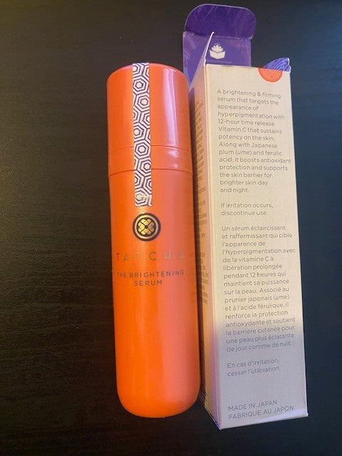 Tatcha The Brightening Serum 1.0 Fl Oz NEW Sealed2