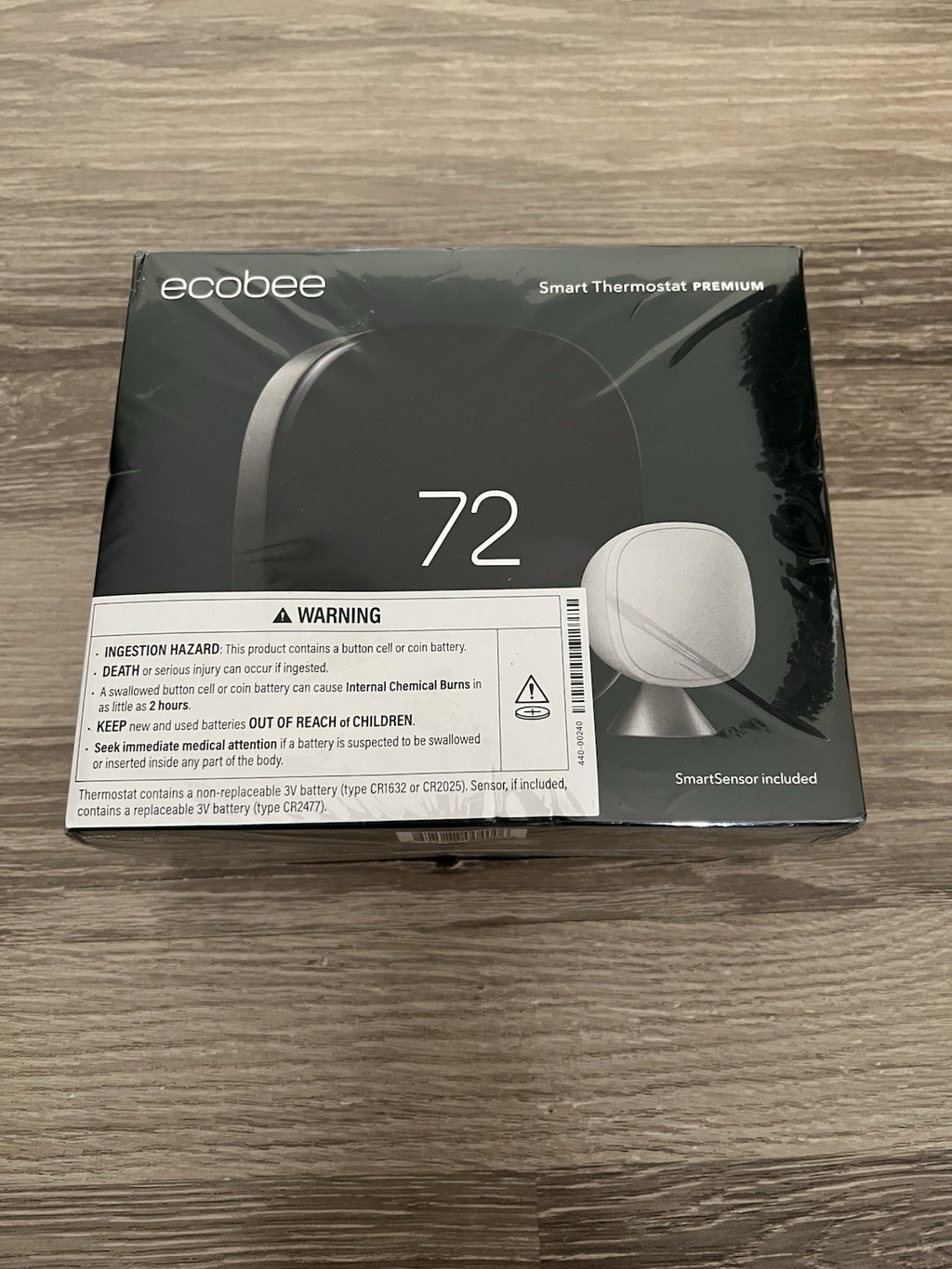 Ecobee Smart Thermostat Premium EB-STATE6-01 New0