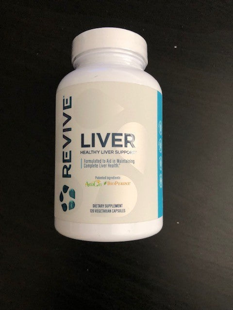 Revive MD Liver Supplement - Natural Detox & Management VCAP 120 Exp 01/2027+0