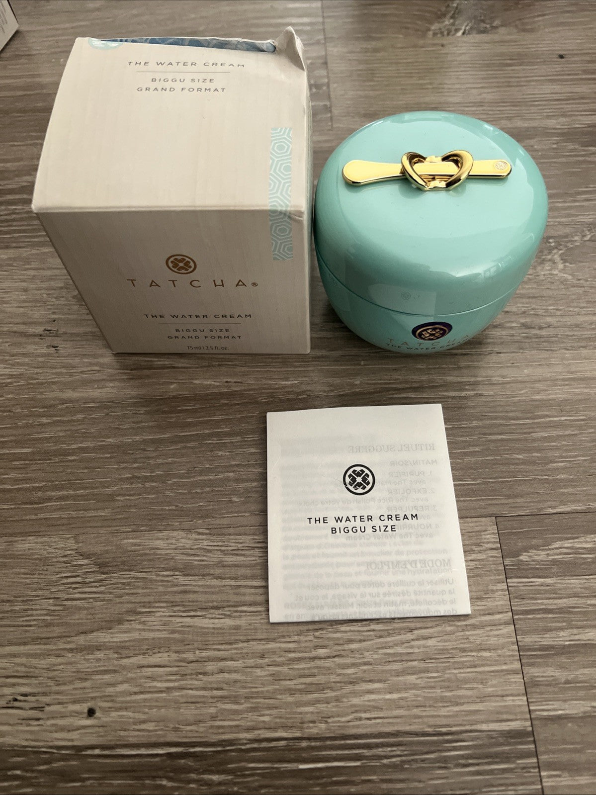 Tatcha The Water Cream Moisturizer - 2.5 oz/75 mL New3