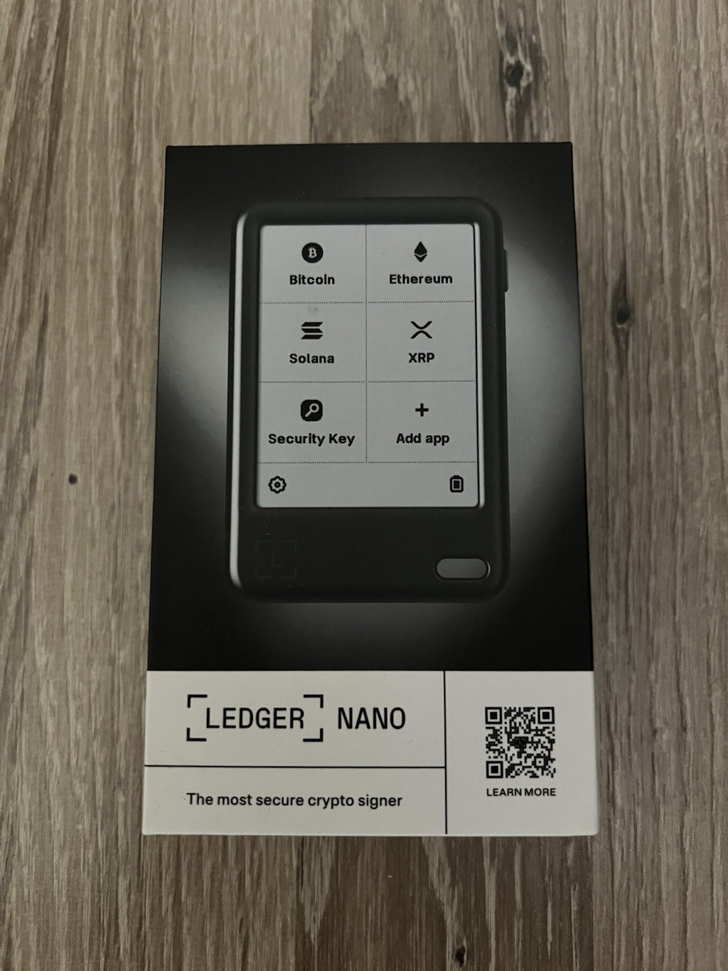 Ledger - Nano Gen 5 with Recovery Key - Black New Sealed0