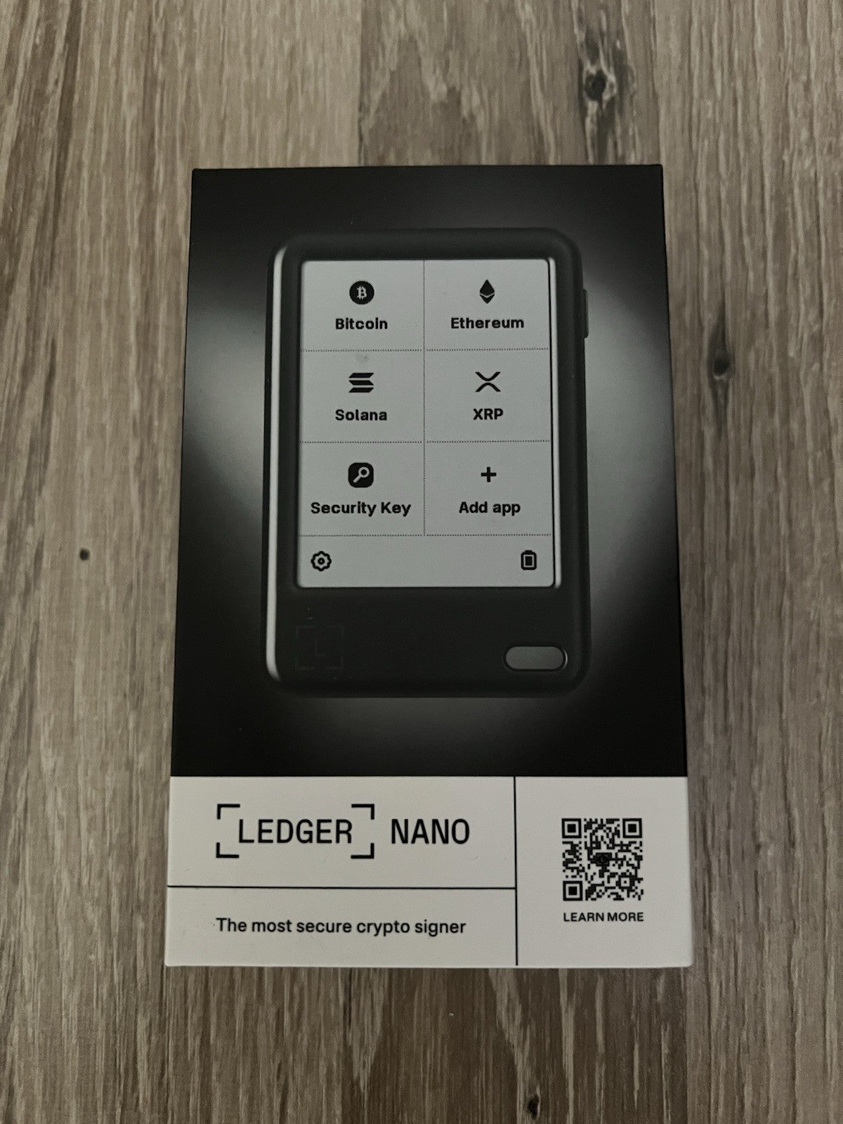 Ledger - Nano Gen 5 with Recovery Key - Black New Sealed0