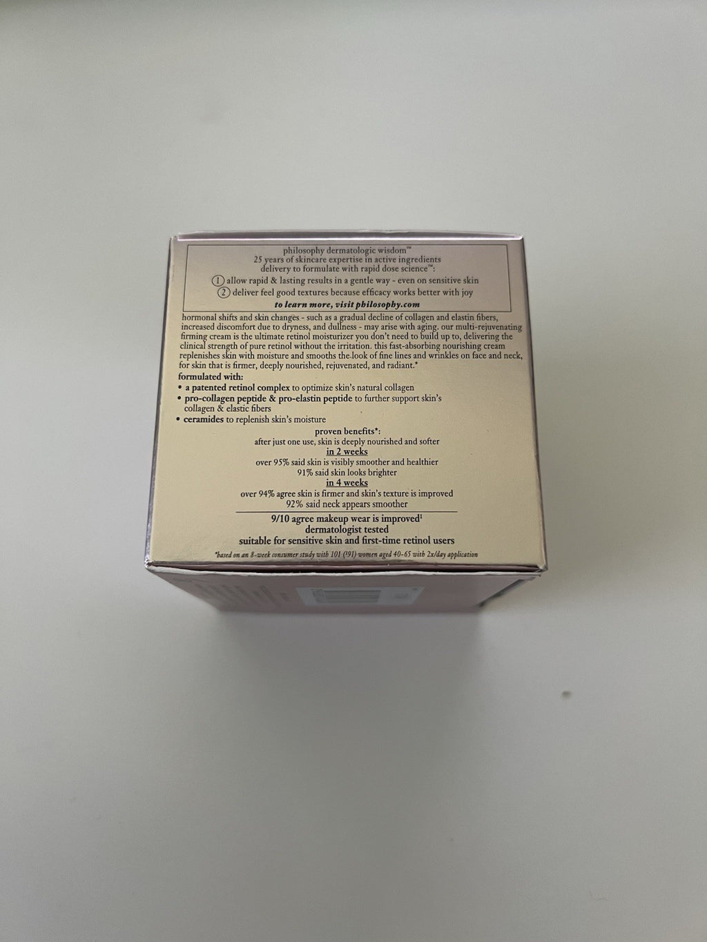 Philosophy ULTIMATE MIRACLE WORKER Nourish& Rejuvenate Cream Face/Neck 2oz New1