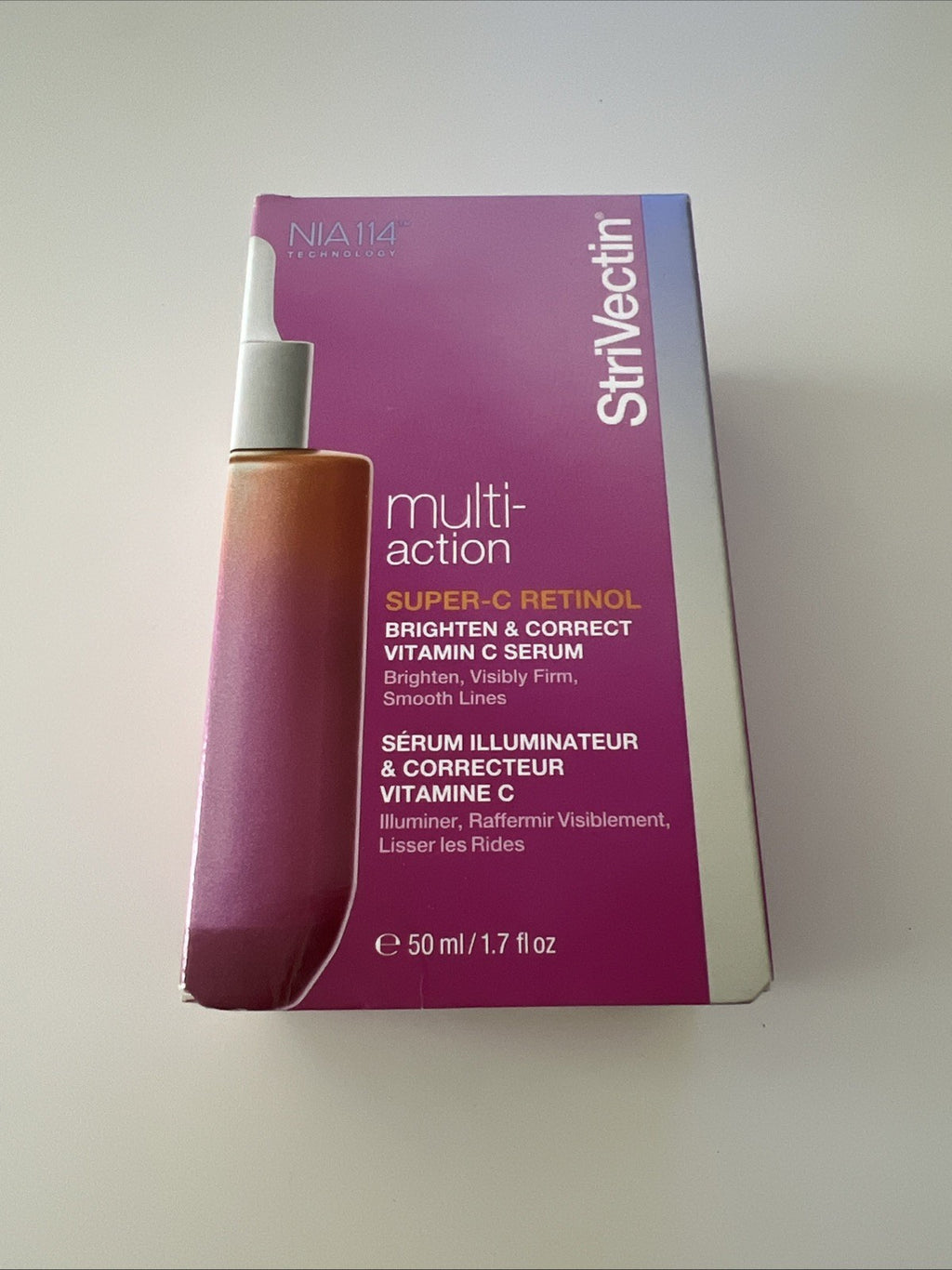 Strivectin Super-C Retinol Brighten & Correct Vitamin C Serum 1 .7 Oz Authentic0