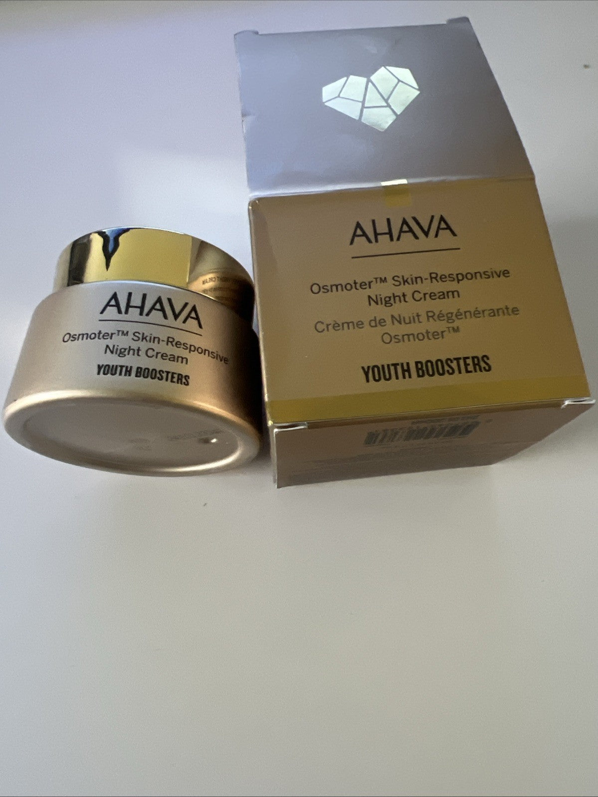 Ahava Osmoter Skin-Responsive Night Cream Youth Boosters 1.7oz New4