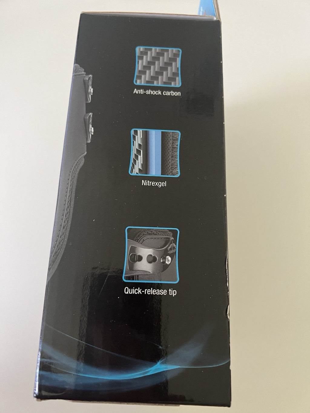 Veredus Carbon Gel Vento Rear Color Black Size Large New2