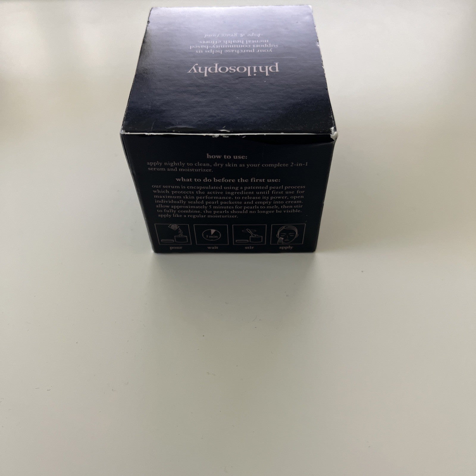 Philosophy Ultimate Miracle Worker Night Serum - 1.7 oz / 0.34 oz New2