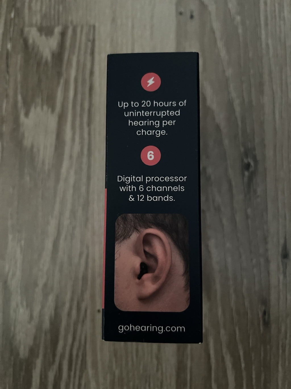 Go Hearing - Go Prime Rechargeable OTC Hearing Aids w/ Charging Case - BRAND NEW3