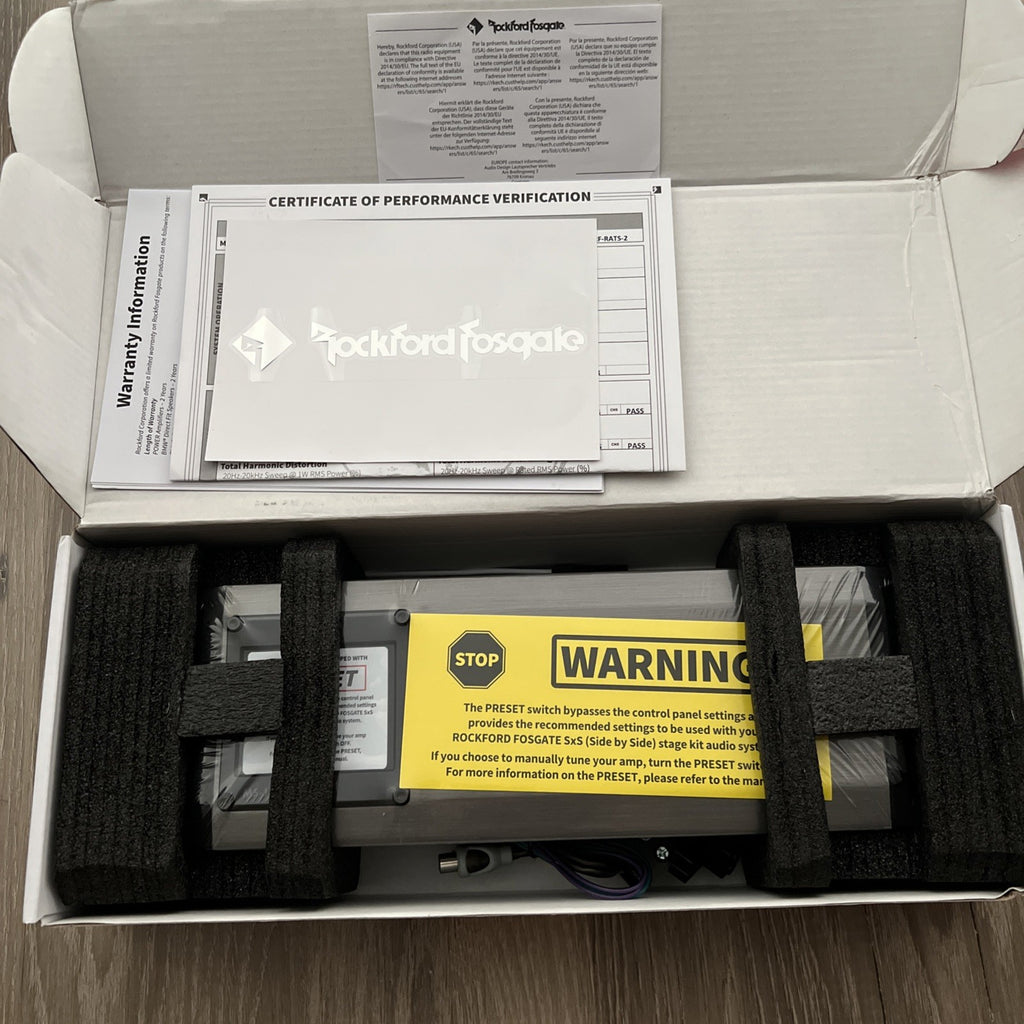 Rockford Fosgate M5-1500X5 M5 Element Ready 5 Channel Marine Amplifier Gray New4
