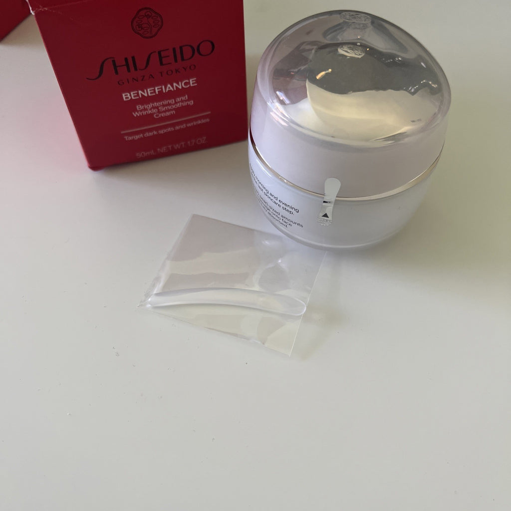 Shiseido BENEFIANCE Brightening and Wrinkle Smoothing Cream - 1.7oz/50 mL New5