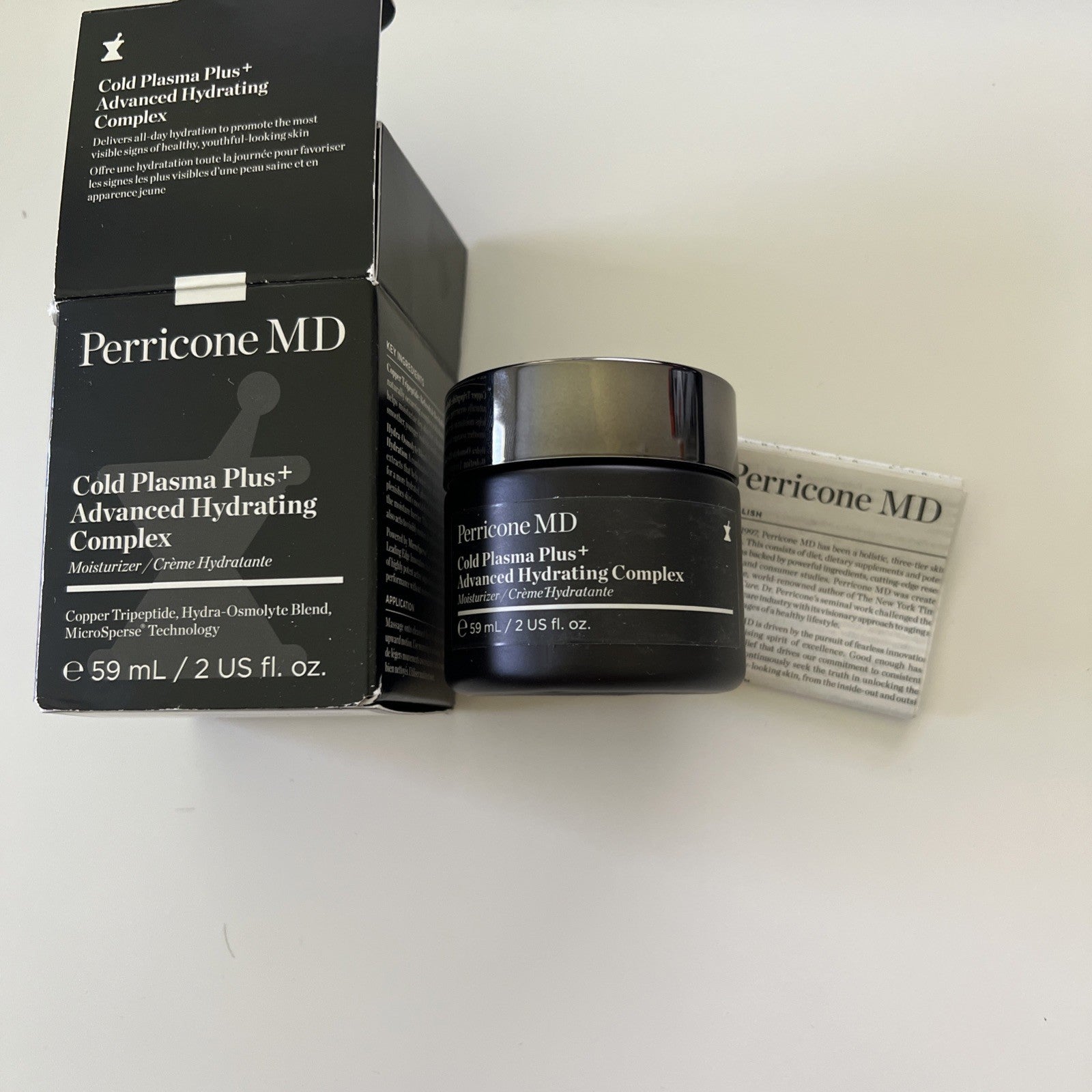 Perricone Md Cold Plasma +Advanced Hydrating Complex 2 Oz Facial Moist Fresh4