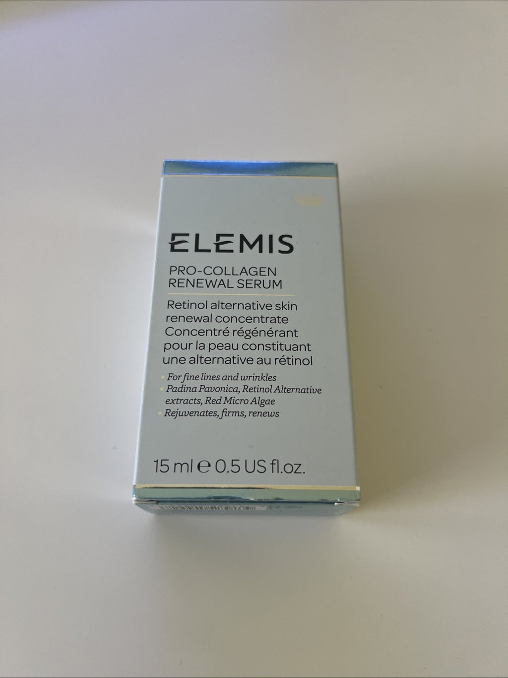 Elemis Pro Collagen Renewal Serum - 0.5 oz New Made In England0