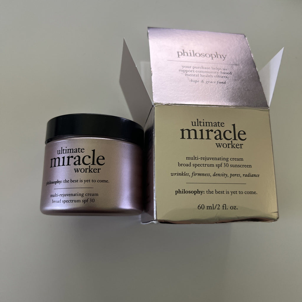 Philosophy Ultimate Miracle Worker Multi-rejuvenating Cream SPF 30 Exp 11/2026+4