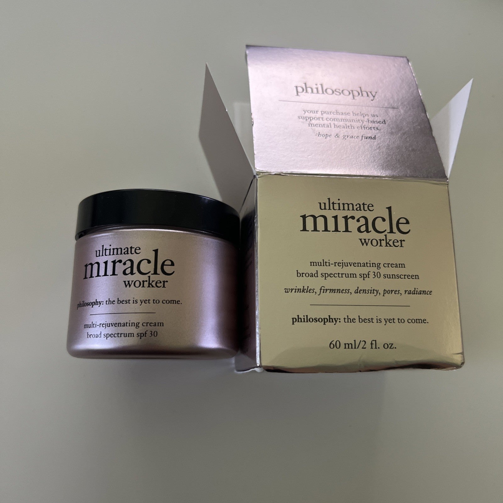 Philosophy Ultimate Miracle Worker Multi-rejuvenating Cream SPF 30 Exp 11/2026+4