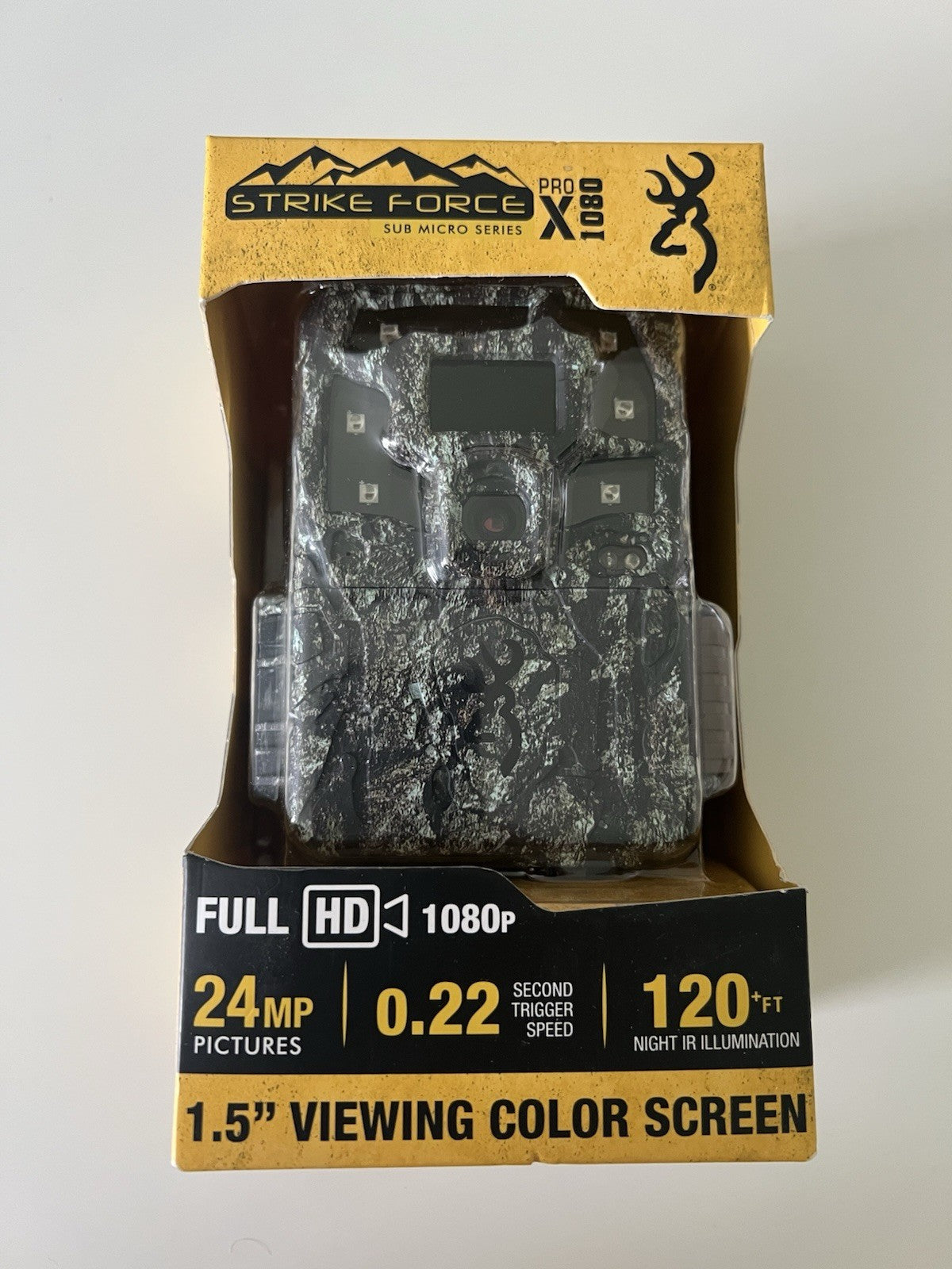Browning Strike Force Pro X 1080 Trail Camera 24MP 1080p HD Video BTC-5PX-10800