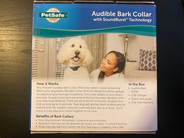 PetSafe Audible Bark Collar with SoundBurst Technology1