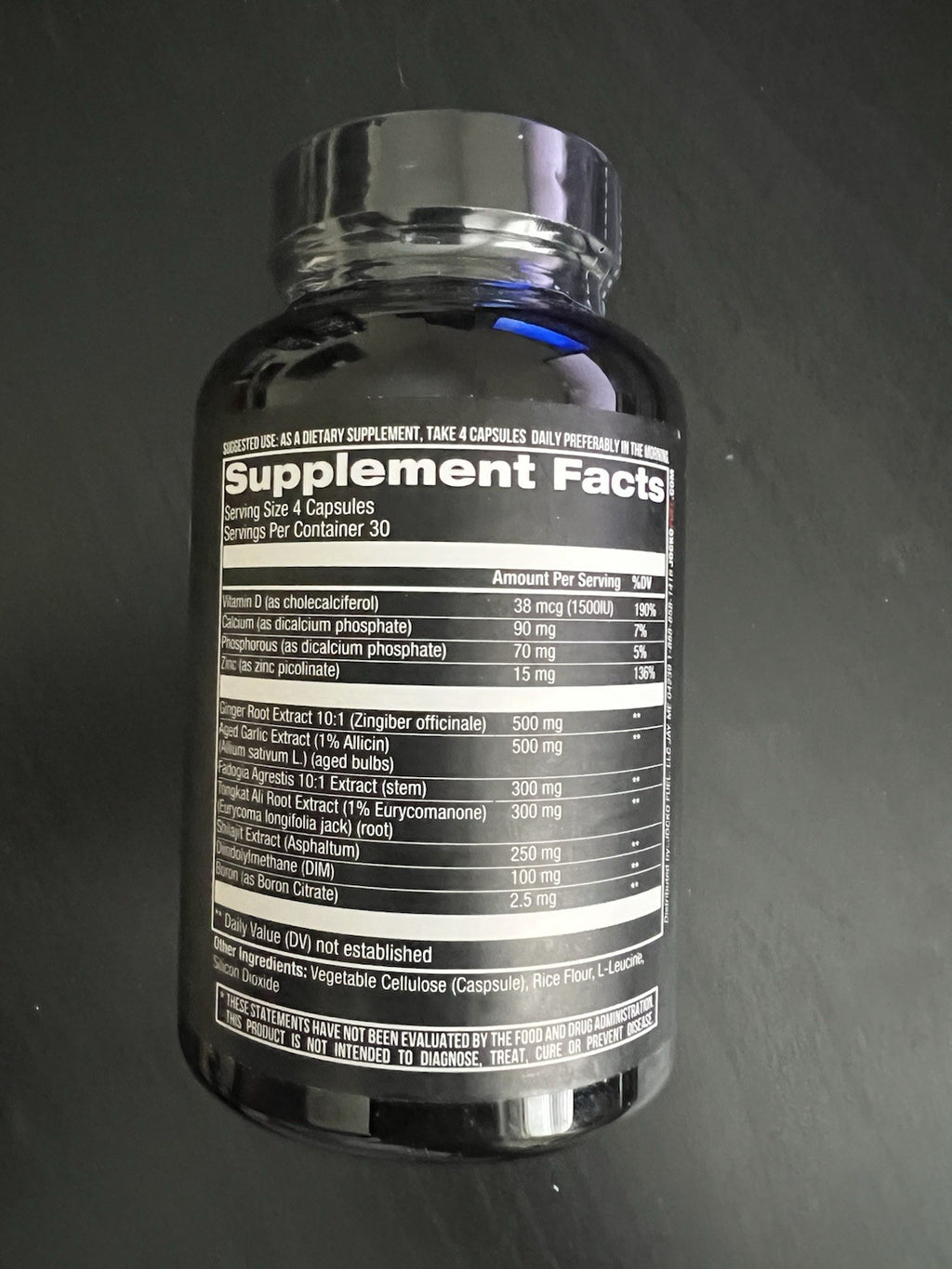 Natural Test Booster for Men - Enhance Endurance, Strength and Muscle, Exp 10/261