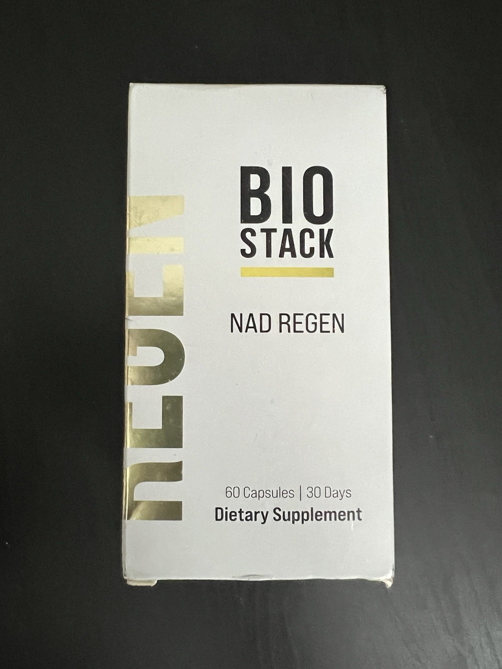 BIO STACK NAD REGEN 60 CAPSULES New SEALED, EXP 12/20260