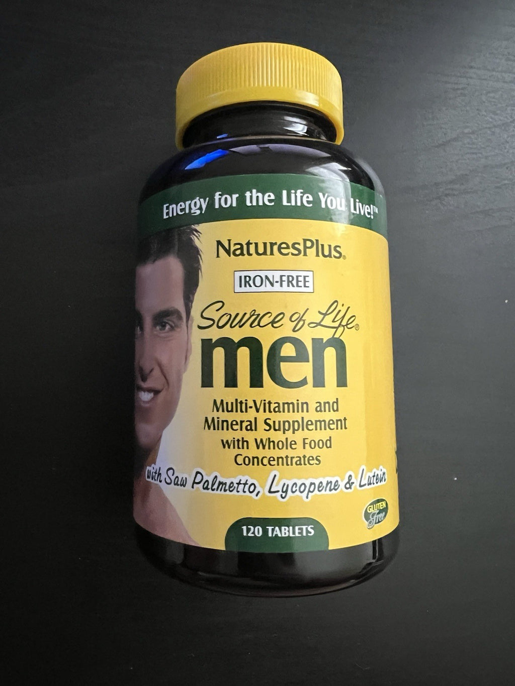 Nature's Plus Source of Life Men - Iron Free  120 tabs 02/20270