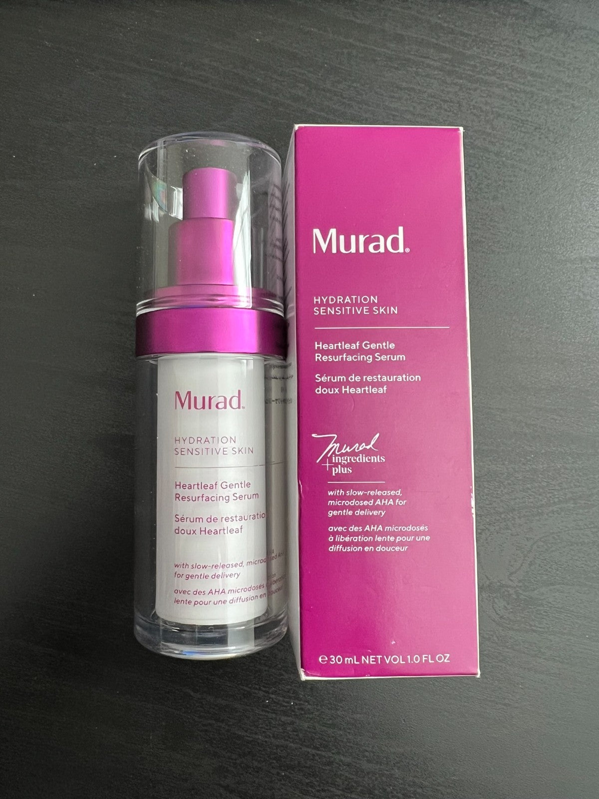 Murad Hydration Sensitive Heartleaf Gentle Resurfacing Serum 1 oz new  Fresh1