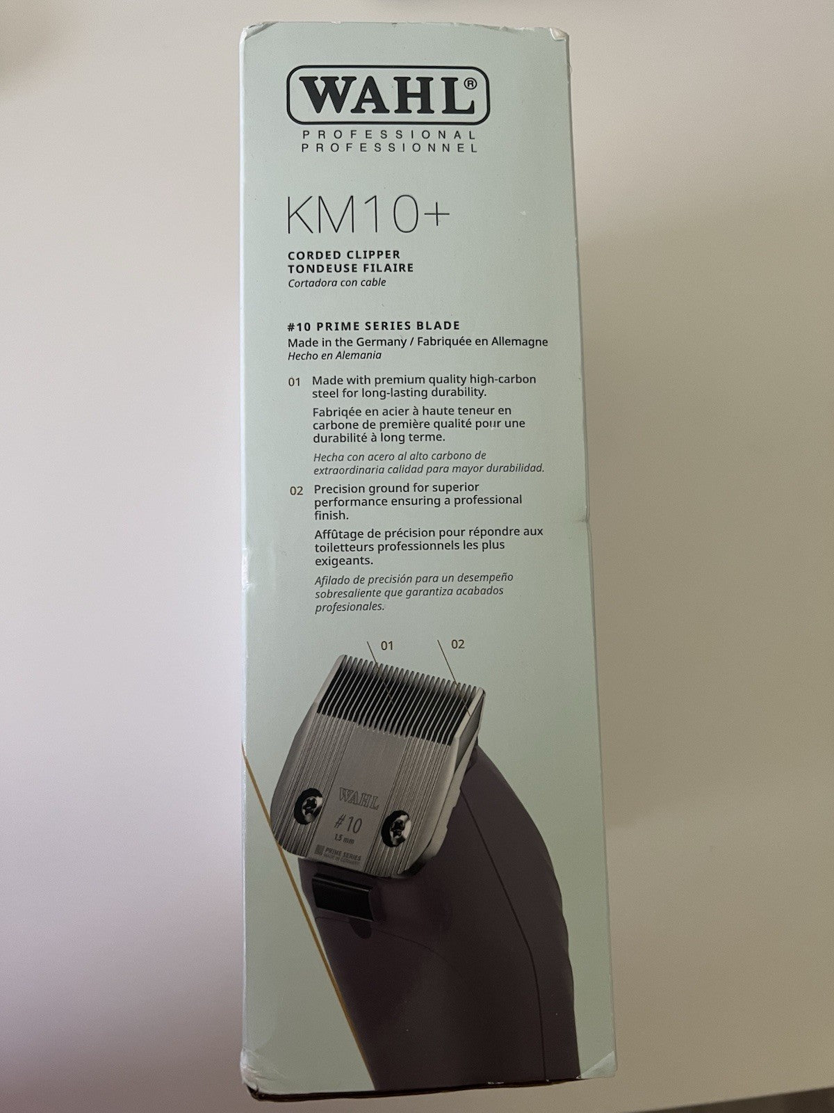 Wahl Professional Animal Grooming KM10+ Corded Pet Clipper Purple1